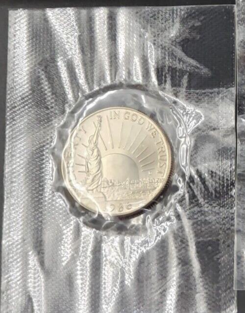 1986 D  Statue Of Liberty Half Dollar Commemorative  Coin BU Without Box /COA