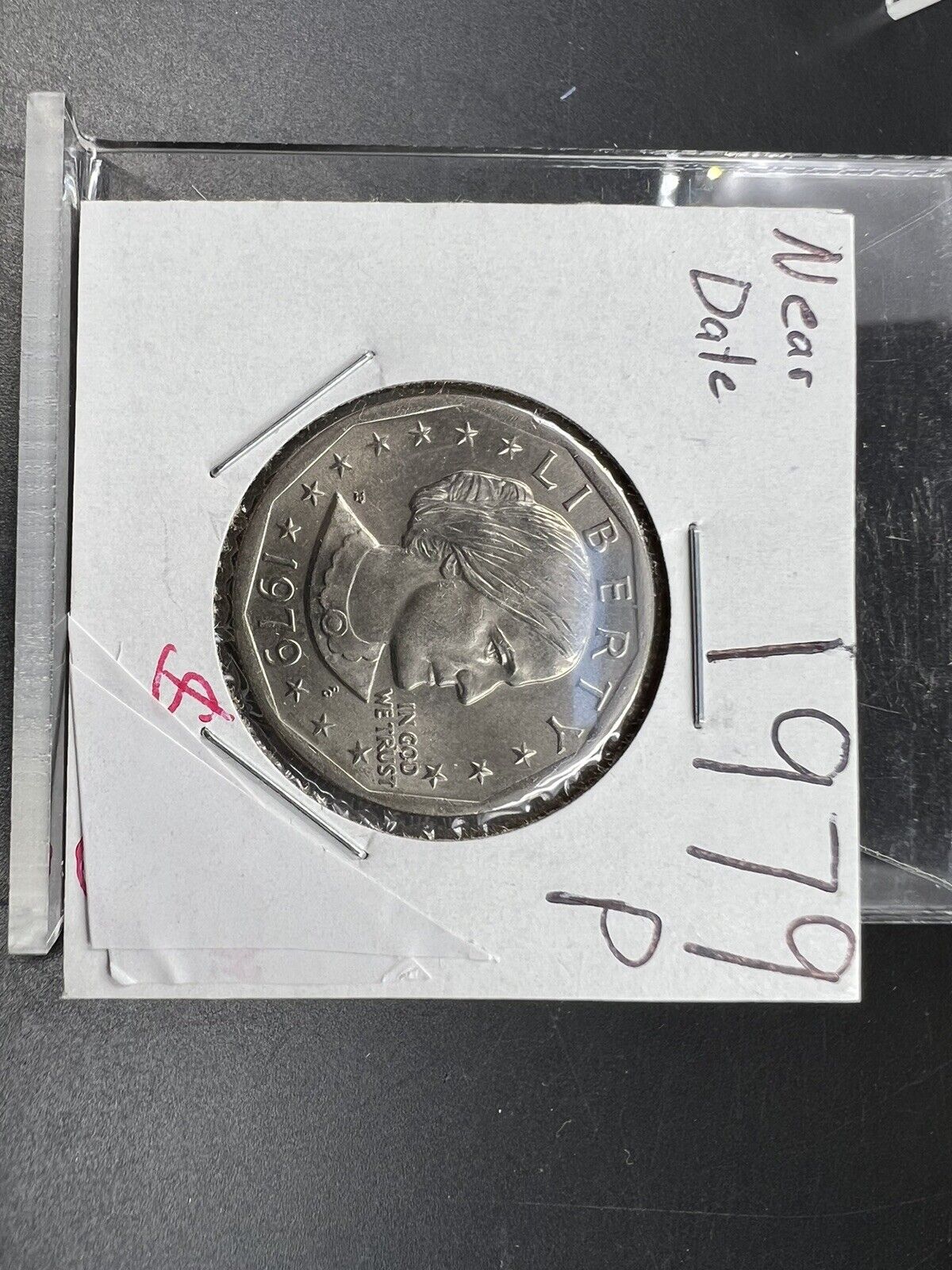 1979 P $1 SBA Susan B Anthony Clad Dollar Coin GEM BU UNC Near Date Variety