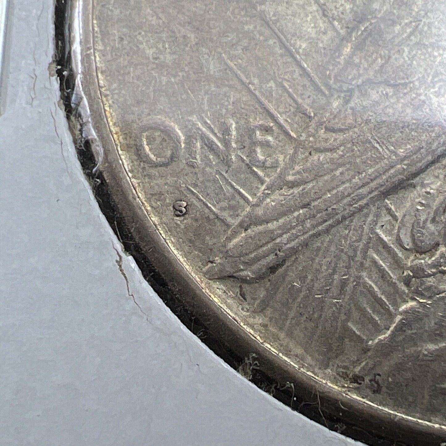 1928 S $1 Peace Silver Dollar Coin Upside Down Mint Mark VAM Variety XF EF Circ