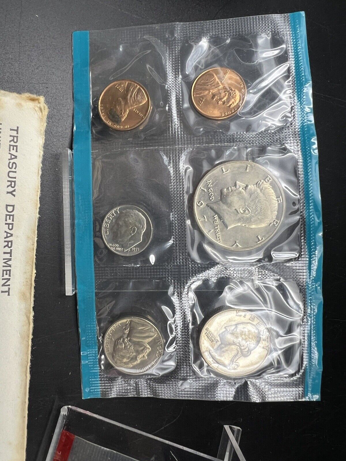 1971 P & D Mint Set BU Unc CLAD Coins United States US Mint OGP
