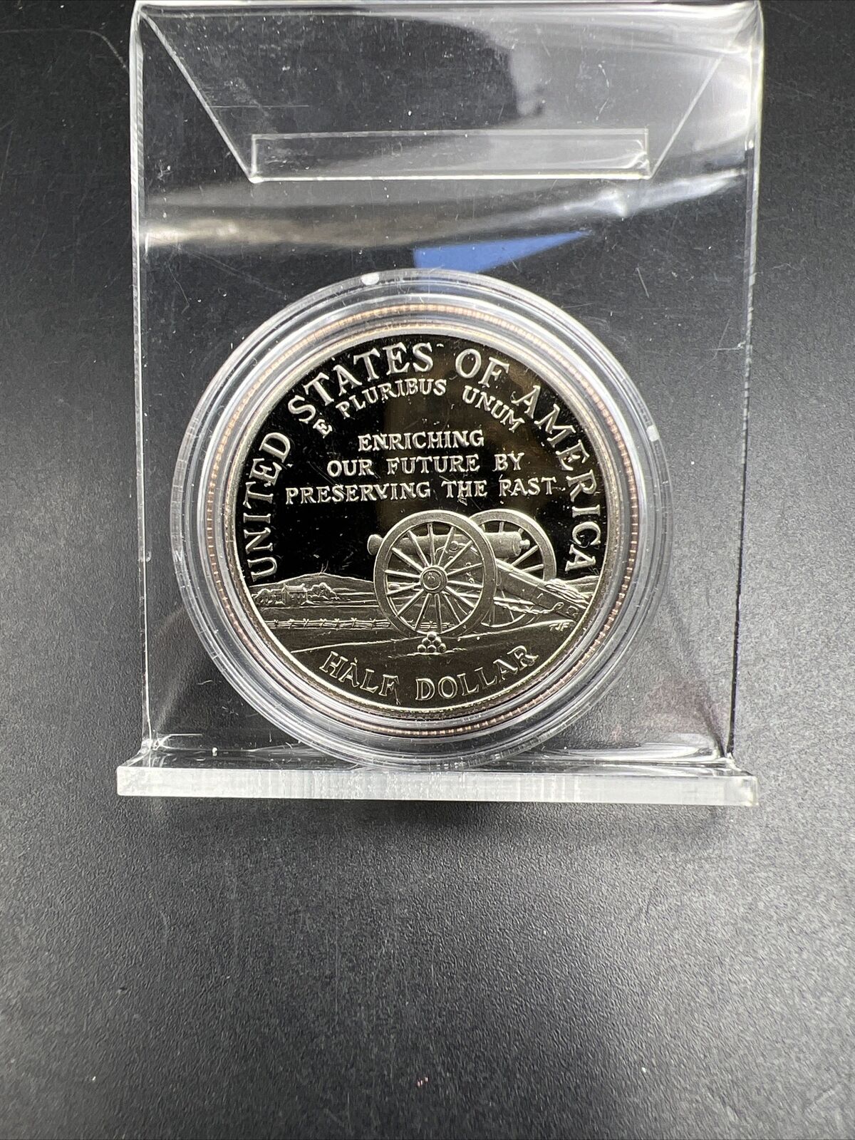 1995 S 50c Civil War Commemorative Half Dollar in Capsule Clad Coin