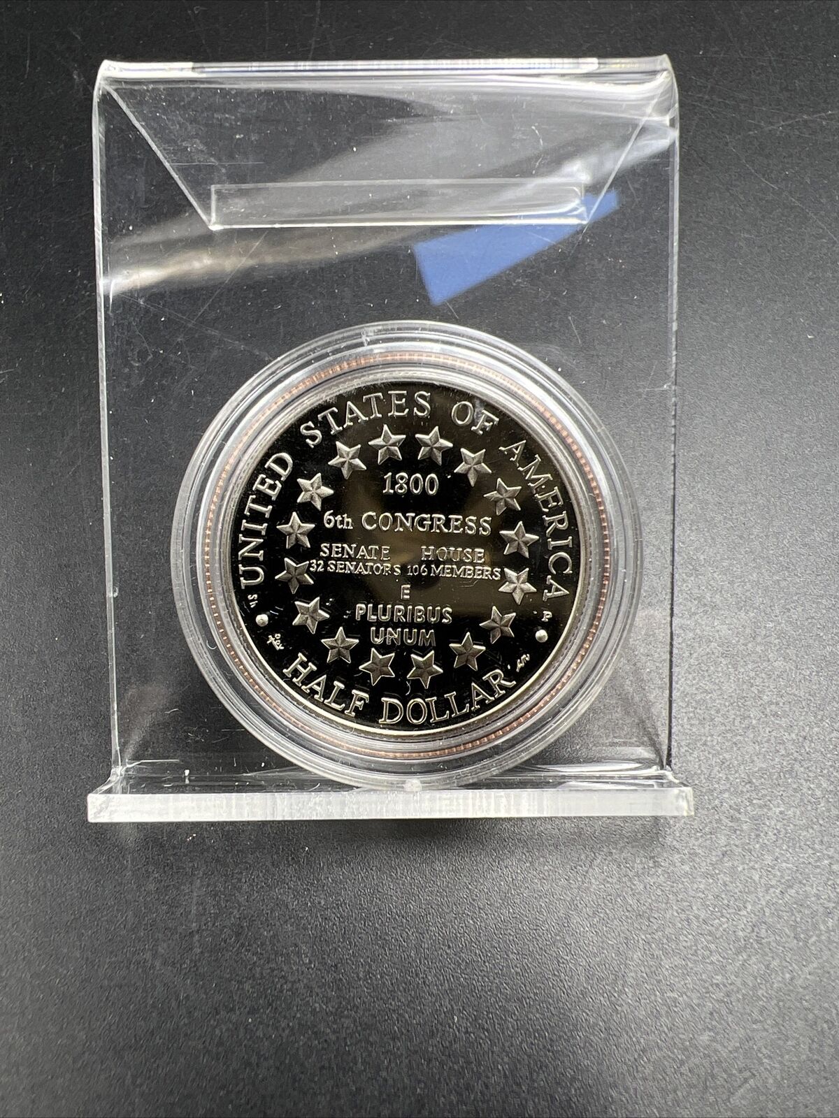 2001 50c Capitol Visitors Commemorative Half Dollar in Capsule Clad Coin Proof