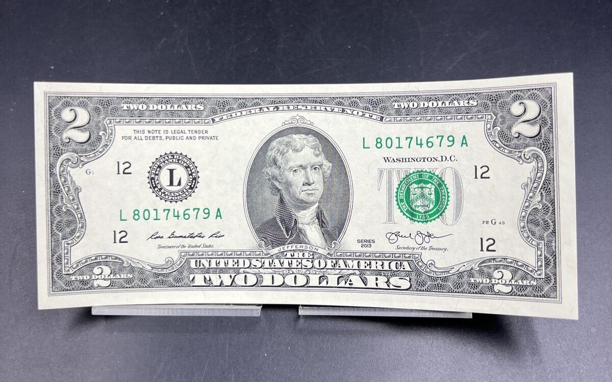 2013 2 deals dollar bill