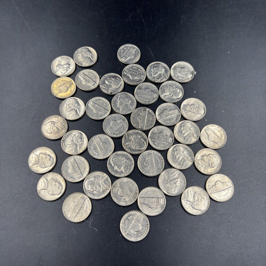 40 Coin BU roll 1965 5c Jefferson Nickel CH Uncirculated - Exact Coins Pictured