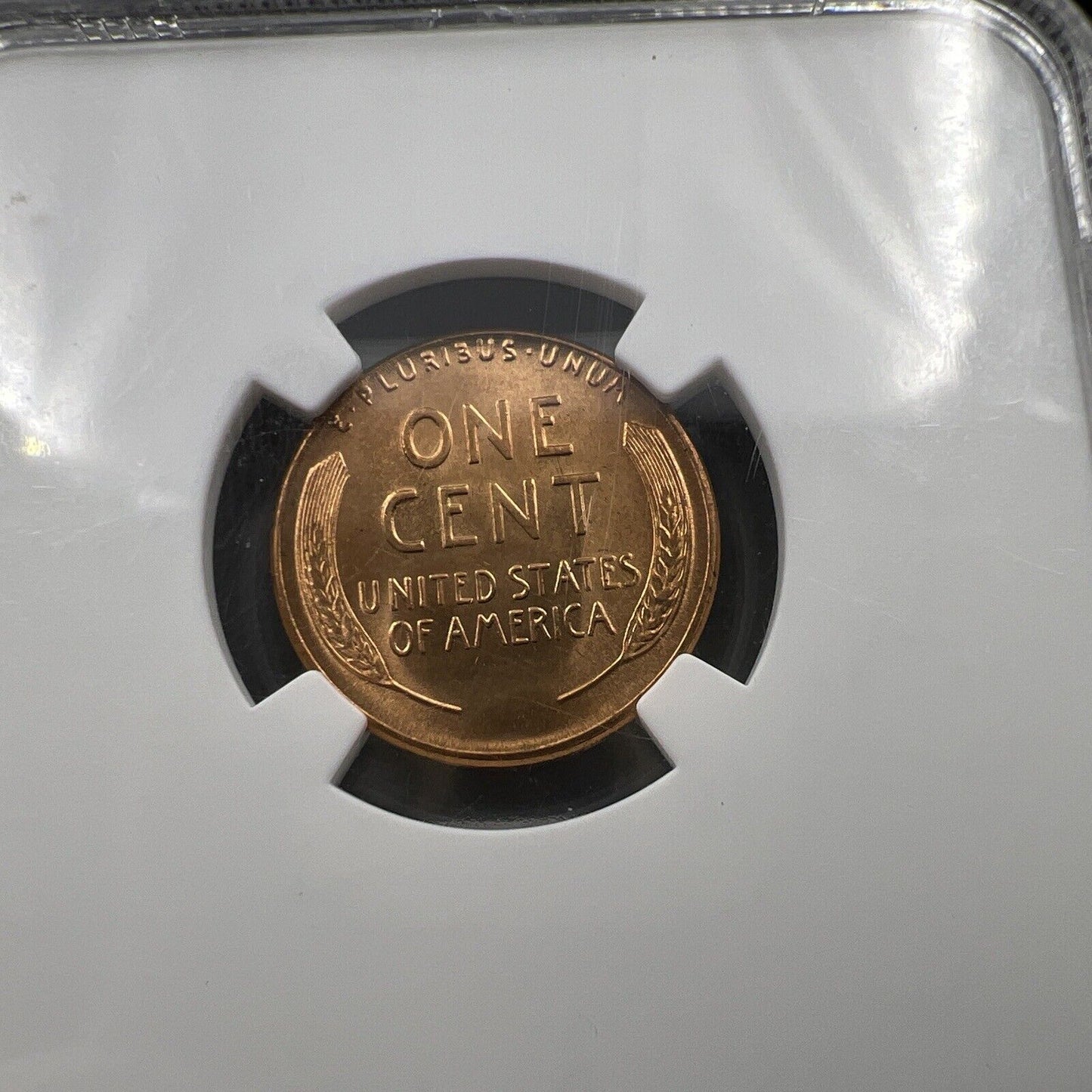 1945 D 1c Lincoln Wheat Cent Penny Coin MS66 RD NGC Gem BU