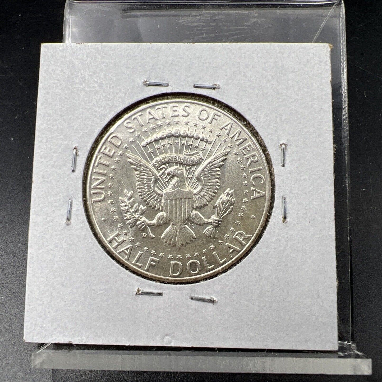 1964 D 50C Kennedy Half Dollar Coin Choice BU UNC DDO Double Die OBV FS-103