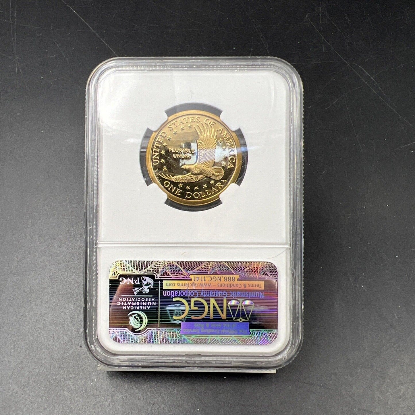 2001 S $1 Sacagawea Native Dollar Coin PF69 UCAM NGC Certified #018