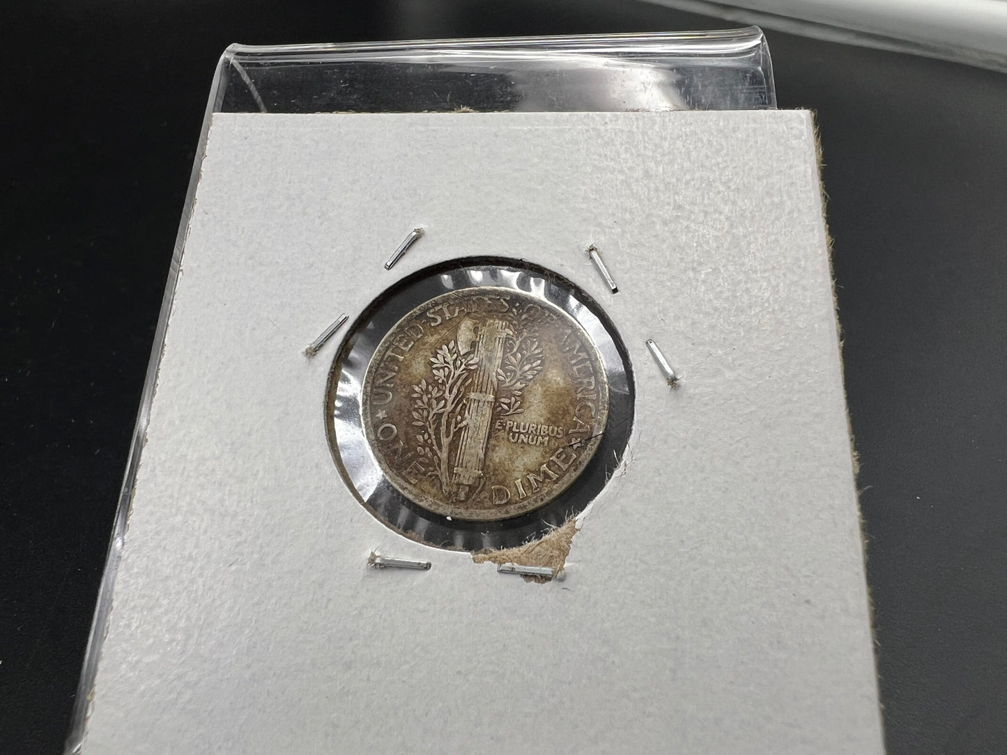 1936 P 10c Mercury Silver Dime VF Very Fine Neat Toning SK#1a