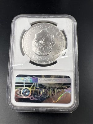 2023 Great Britain UK 1 Oz Silver Britannia King Charles NGC MS69 #090