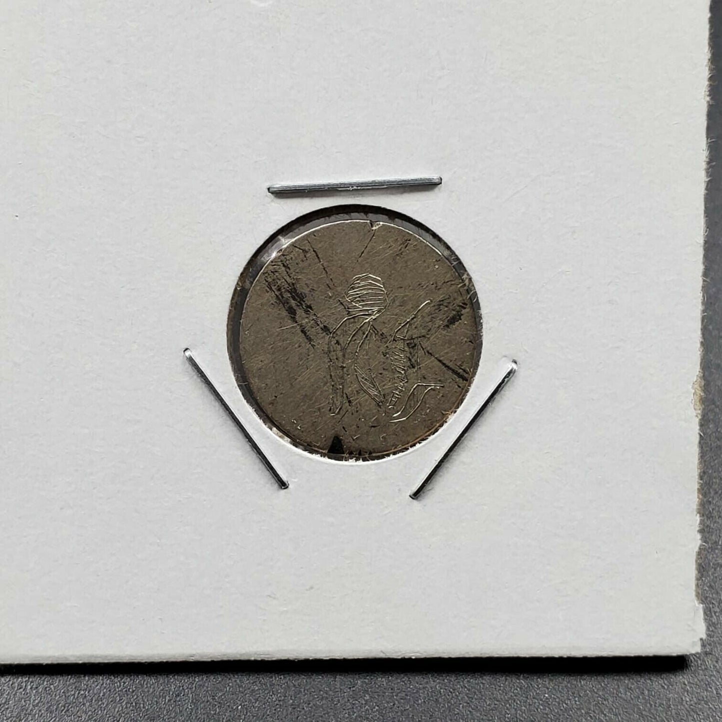 1905 P Learned the Hard Way Failed Love Token Attempt on Barber Silver Dime Coin