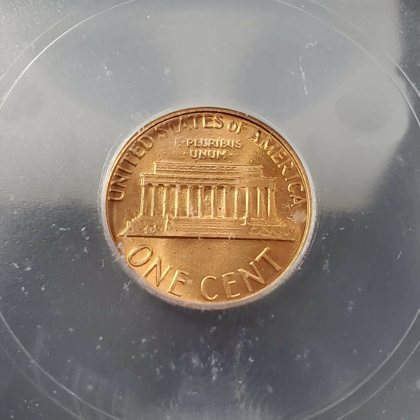 1982 D Lincoln Memorial Copper-zinc Large Date Cent  ICG MS67 RD #2