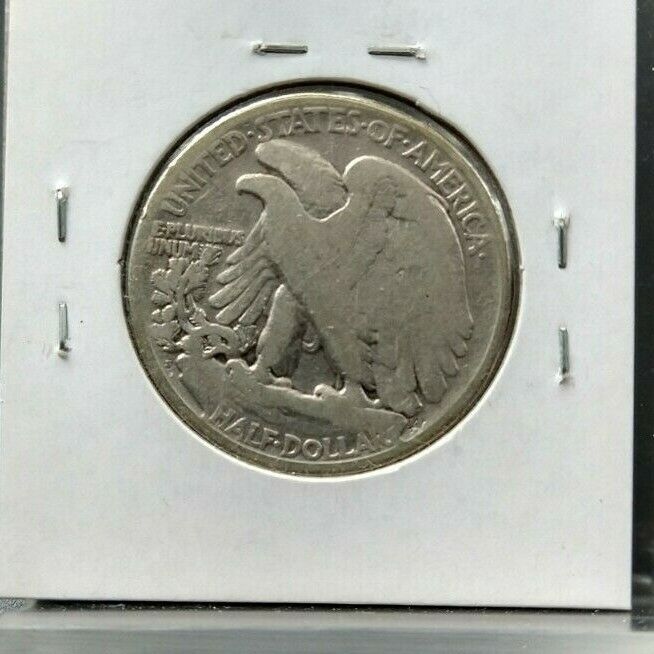 1920 S Walking Liberty Silver Eagle Half Dollar Coin Average VG Very Good