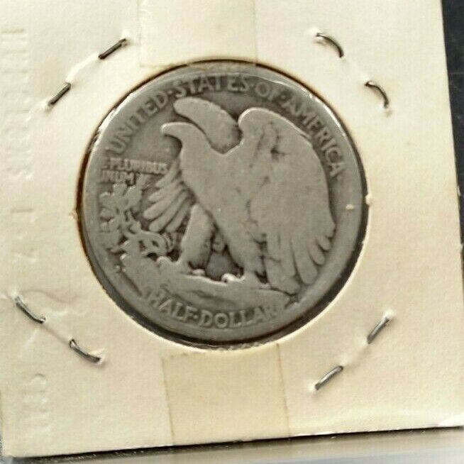 1927 S Walking Liberty Silver Eagle Half Dollar Coin CHOICE GOOD / VG VERY GOOD