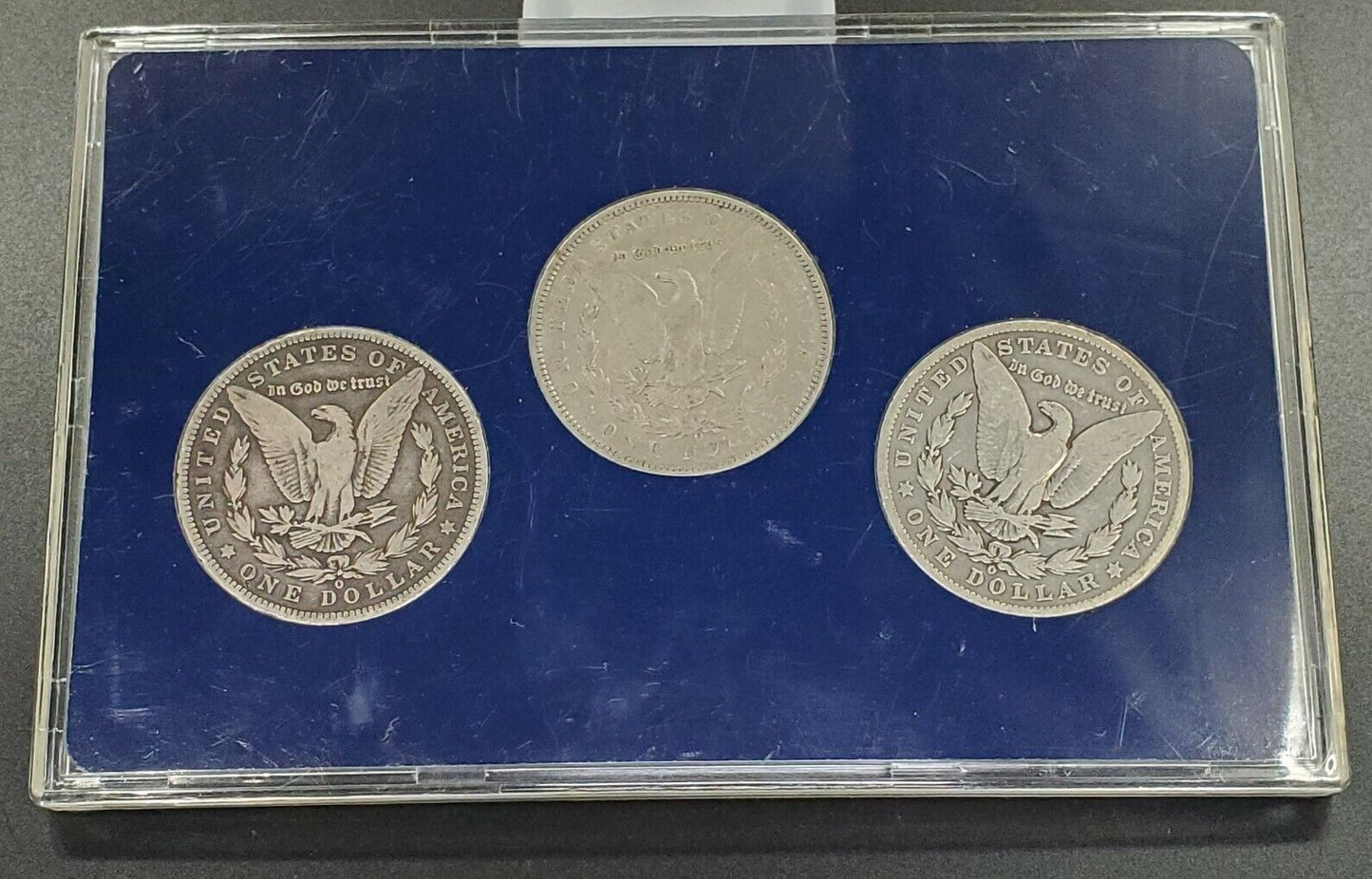 Littleton Morgan Dollar Set Of 3 Decades of O MINT Morgans P Mints Choice Circ