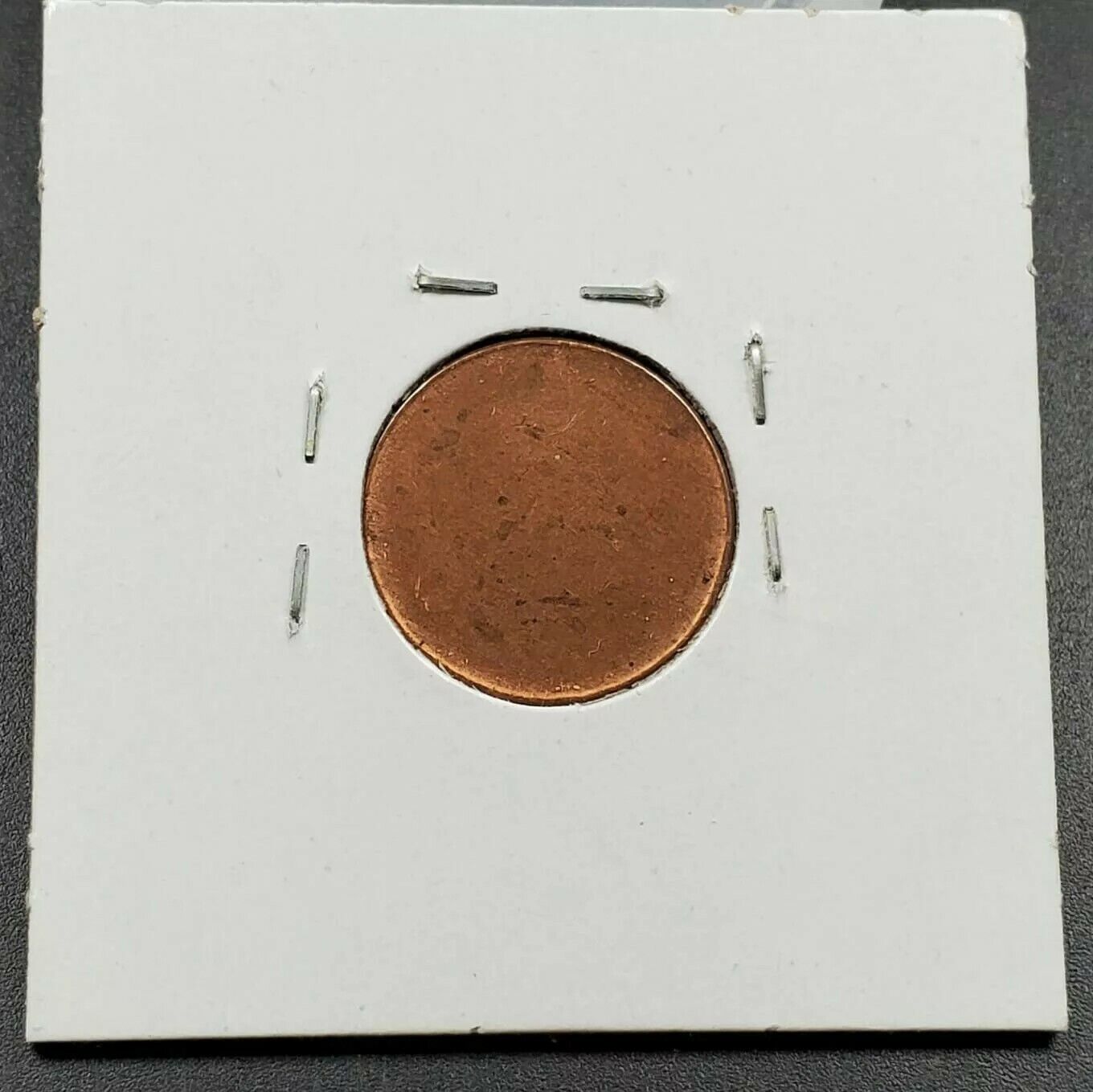 BLANK COPPER LINCOLN CENT PLANCHET ERROR VARIETY COIN ZINC COATED TYPE 3