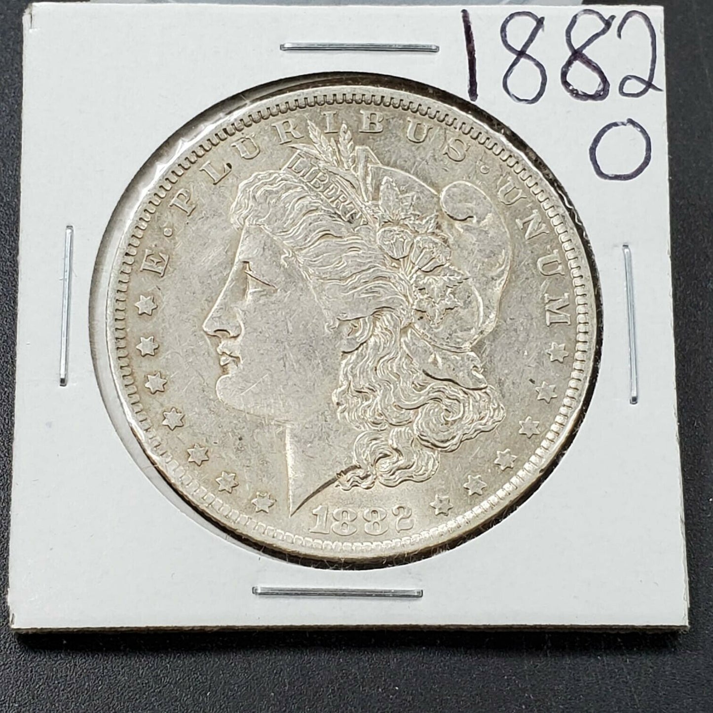 1882 O Morgan Silver Eagle Dollar Coin $1 Choice XF EF Extra Fine Circulated