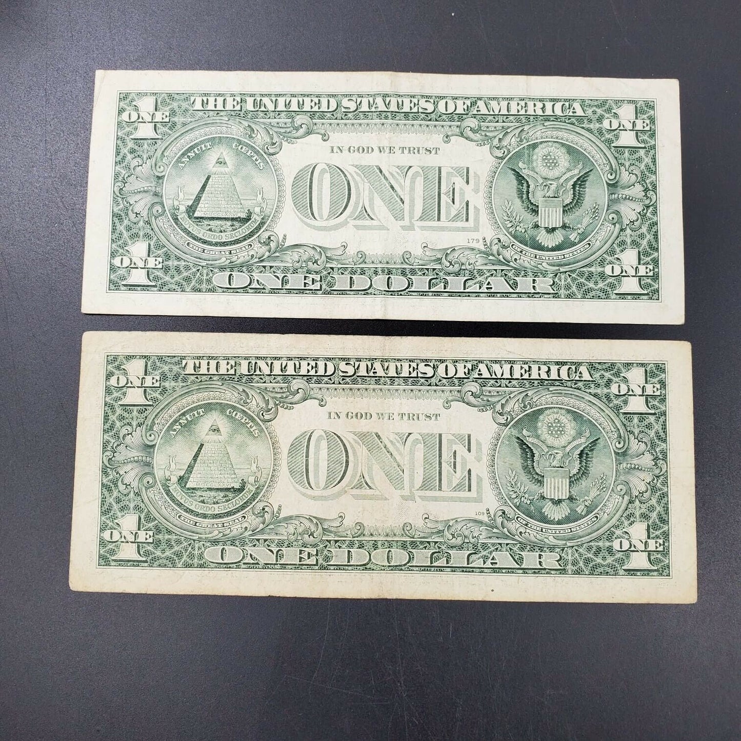 Lot of 2 2006 $1 FRN Federal Reserve STAR NOTE * CIRCULATED Low Serial