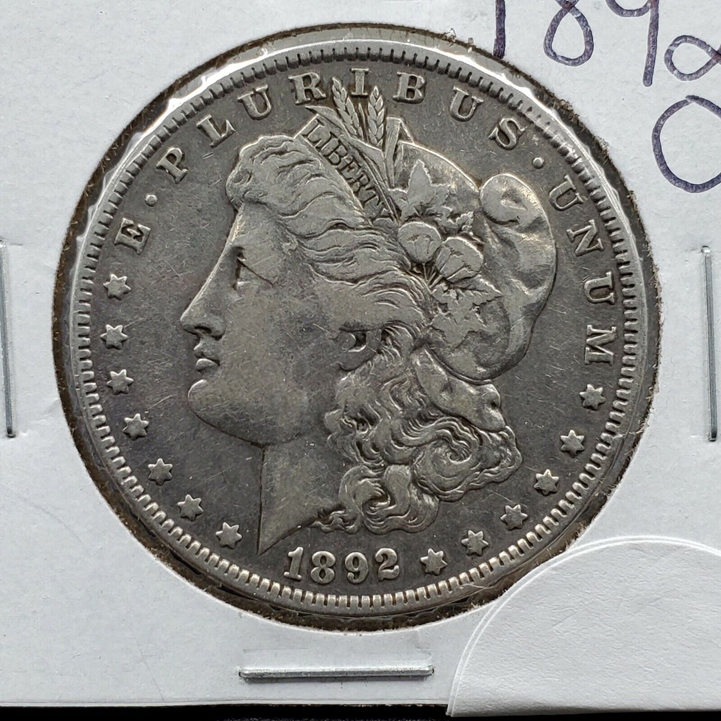 1892 O Morgan Silver Dollar Coin High Choice VF VERY FINE Circulated Condition