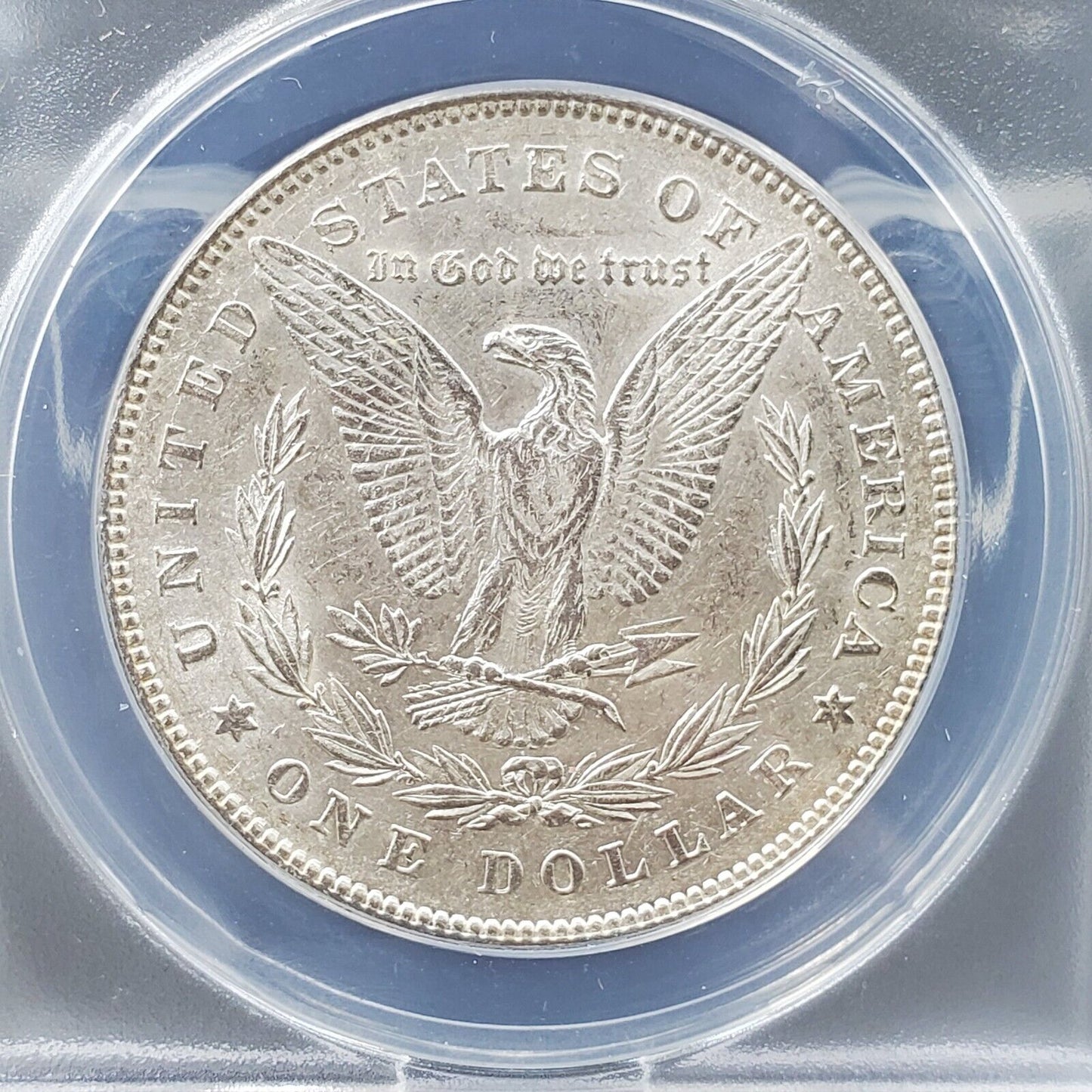 1878 P 7/8TF Morgan Silver Dollar Variety Coin ANACS AU50 VAM-38 VAM 7/5 Feather