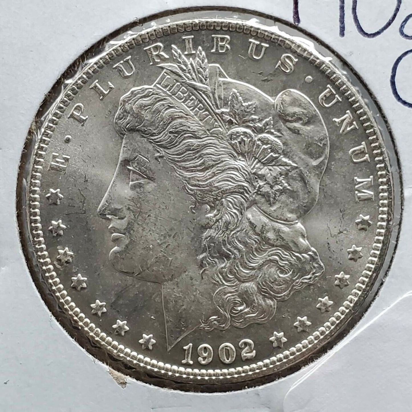 1902 O Morgan Silver Dollar Variety Coin Average BU Uncirculated New Orleans