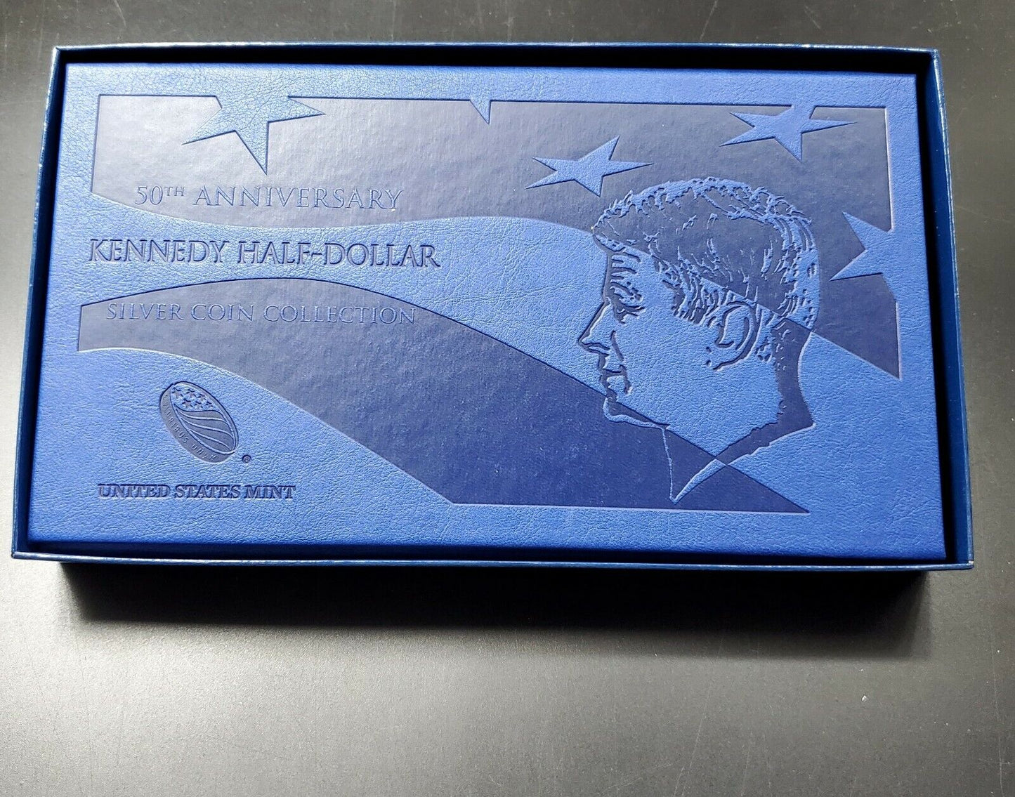 2014 50th Anniversary Kennedy Half Dollar Silver 4 Coin Set With Box &amp; COA