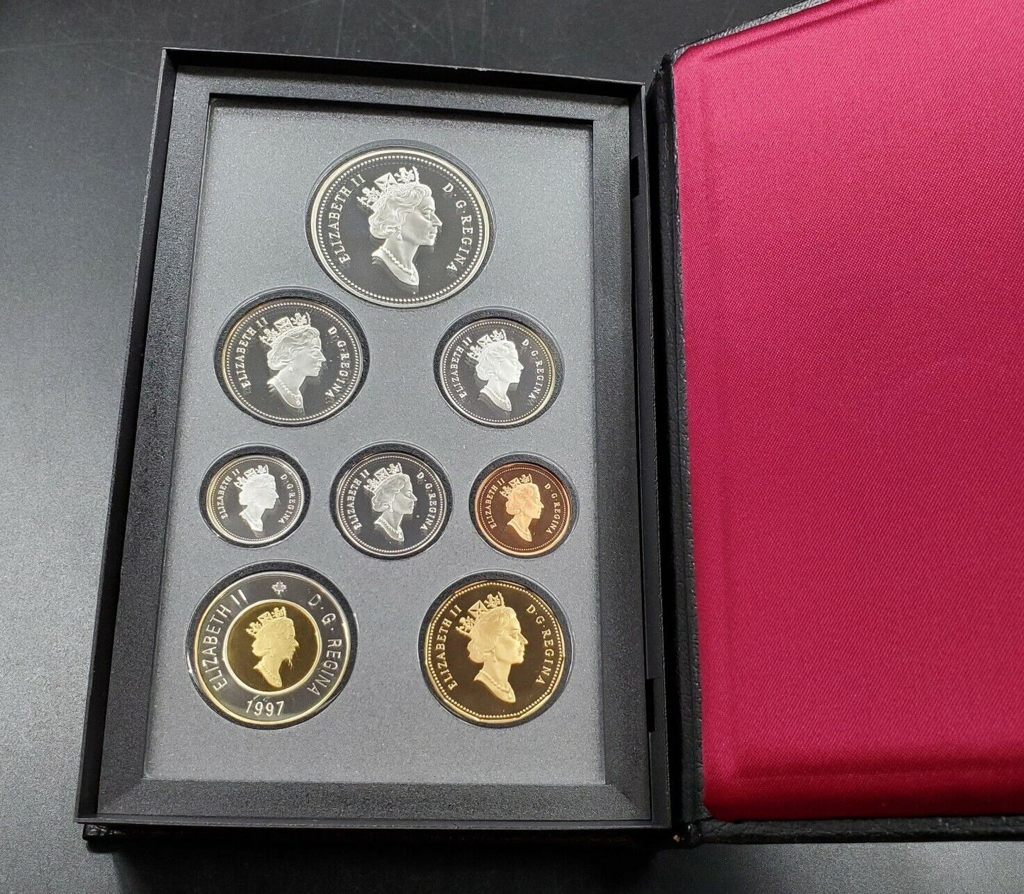 1997 Canada Double Dollar Proof Set OGP Nice Condition