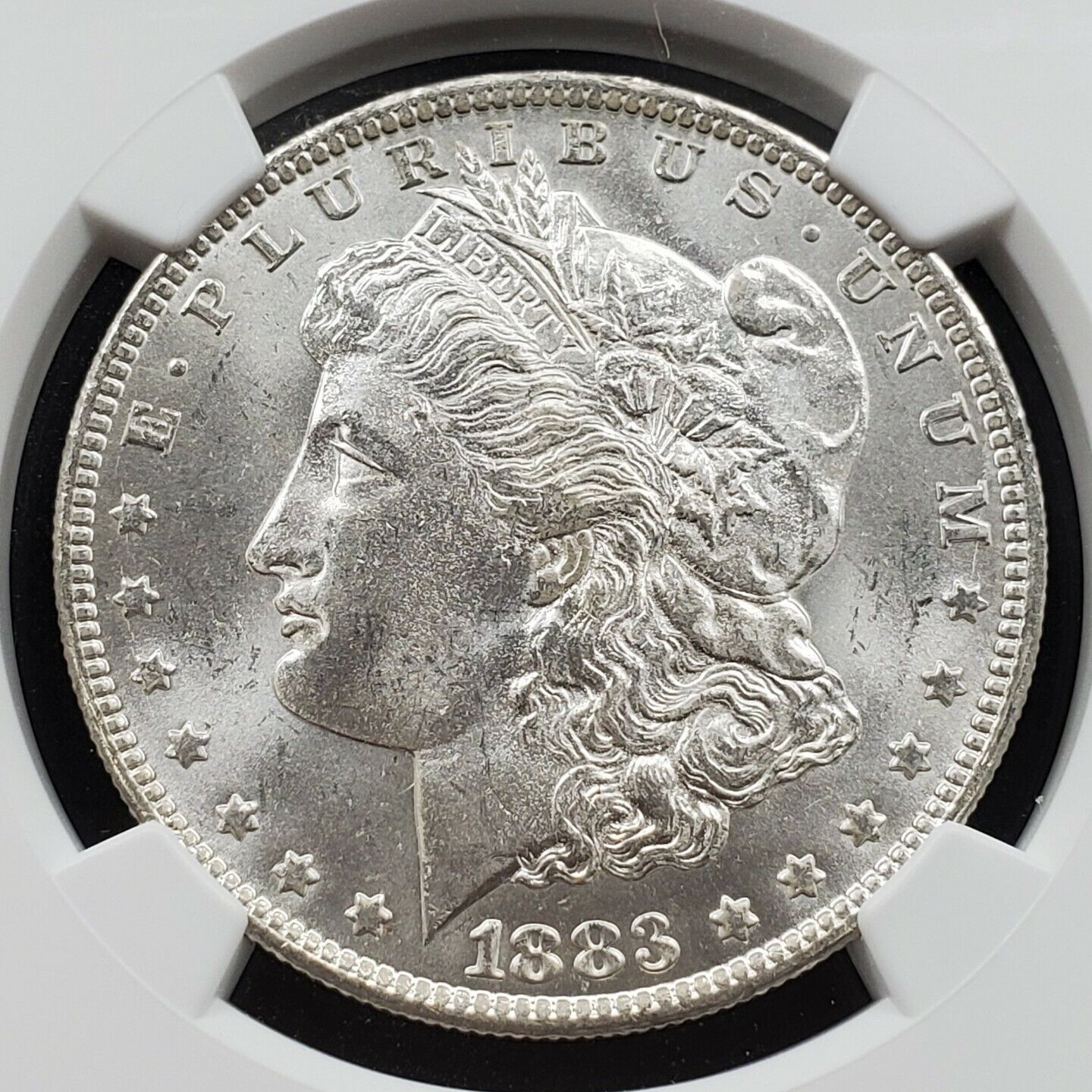 1883 O Morgan Silver Eagle Dollar Coin NGC MS64 CH BU Certified