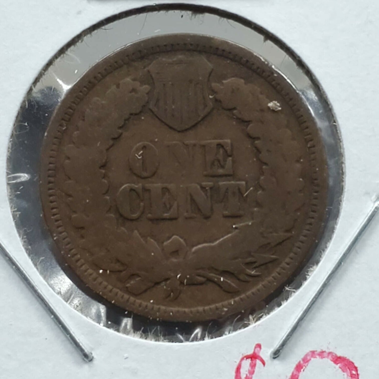 1870 Indian Head Cent Coin Reverse of 1869 FS-901 Variety VG Very Good Circulate