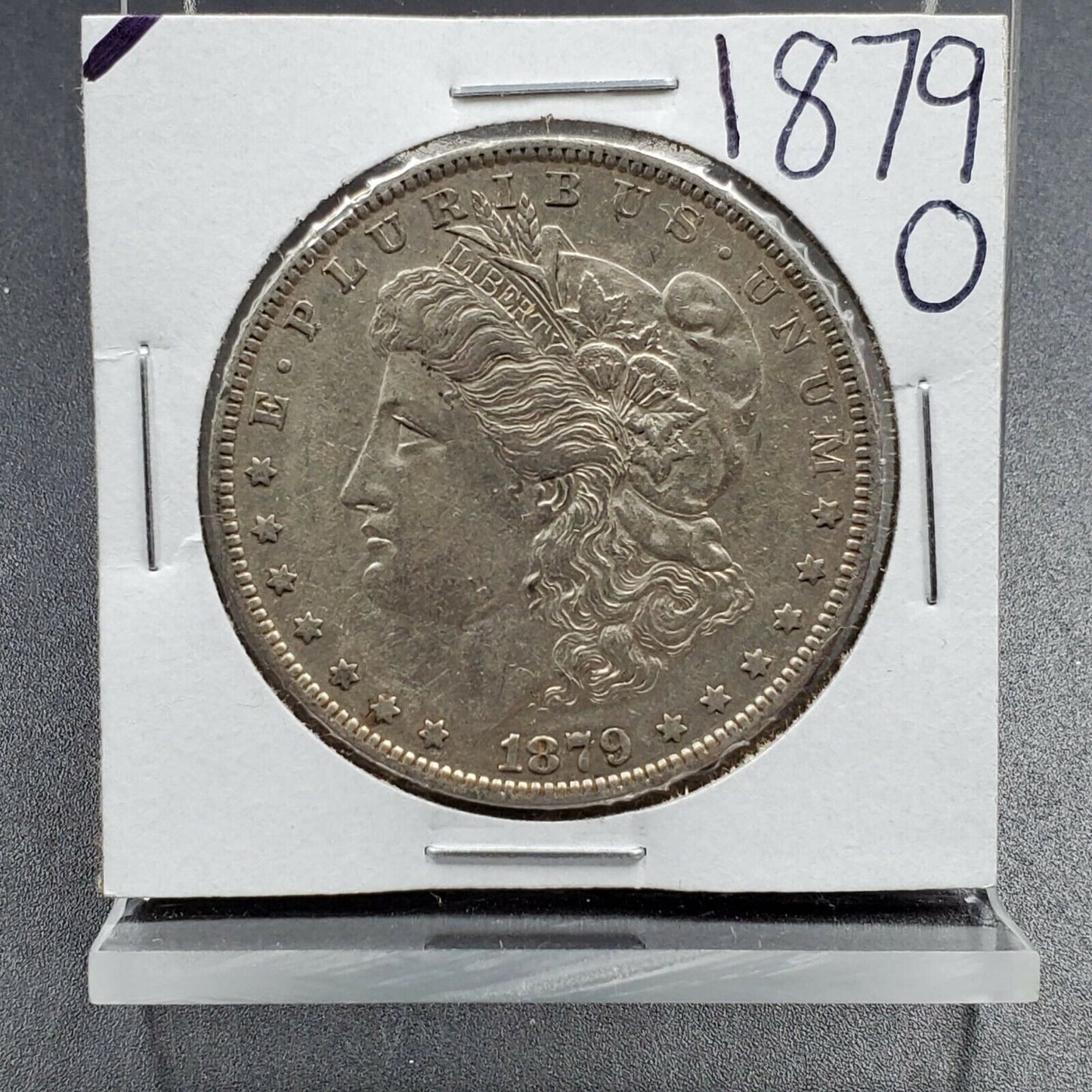 1879 O $1 Morgan Silver Eagle Dollar Coin EF XF Extra Fine Circulated