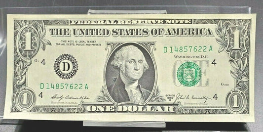 1969 B FRN Green Seal Federal Reserve Note Currency Bill Choice UNC 💵 2