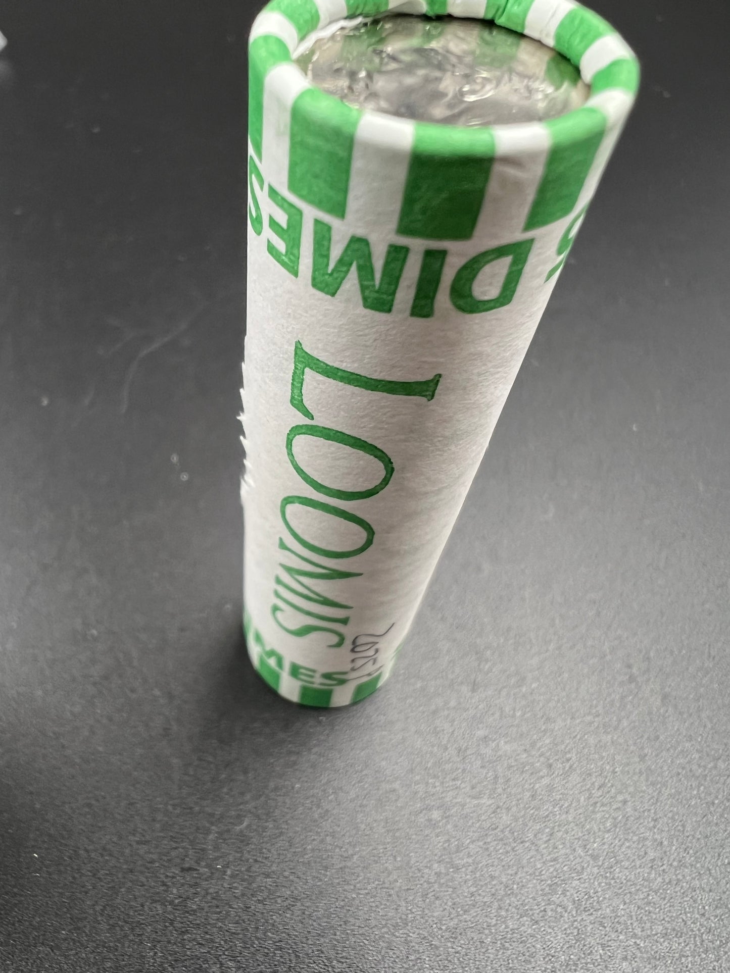 50 Coin OBW Roll 2025 P Roosevelt Clad Dime Coins BU Uncirculated