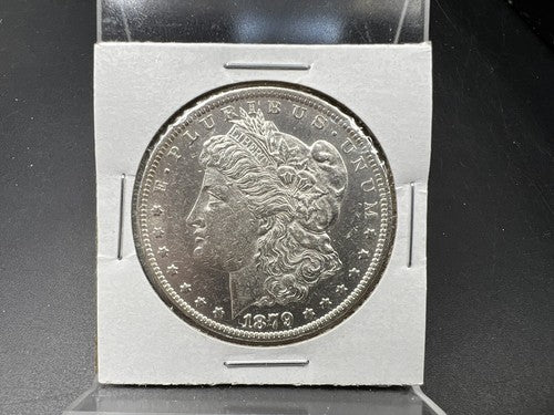 1879 O $1 Morgan Eagle Silver Dollar Coin UNC Semi Key Date
