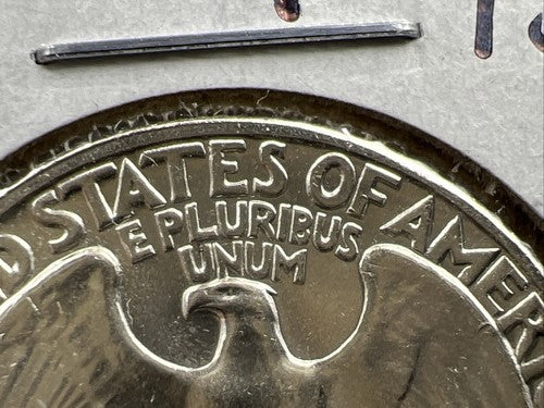 1959 P 25C Washington Quarter Silver Coin Gem BU Uncirculated Type B Rev Variety