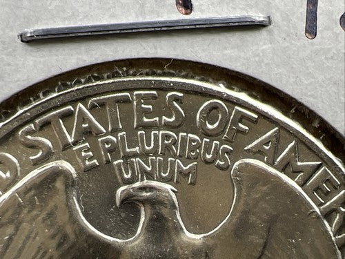1959 P 25C Washington Quarter Silver Coin Gem BU Uncirculated Type B Rev Variety