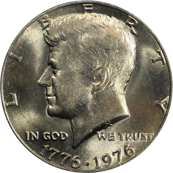 Kennedy Bicentennial Half Dollar Roll (1776-1976)