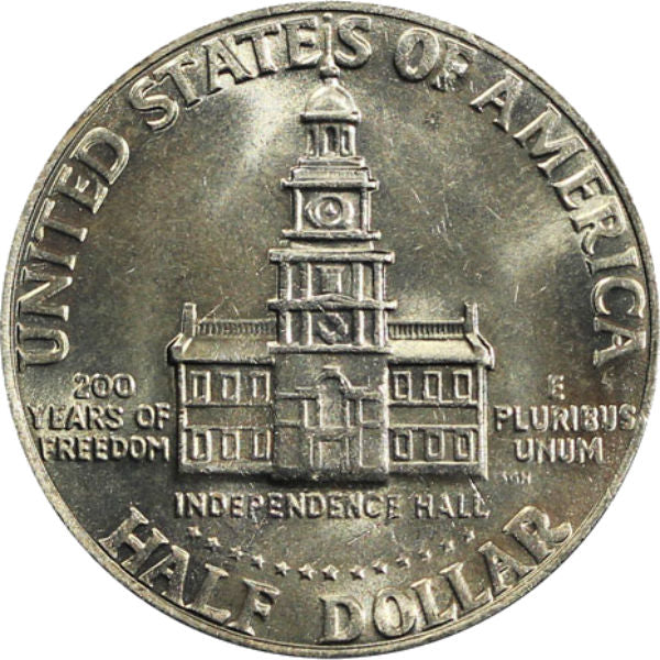 Kennedy Bicentennial Half Dollar Roll (1776-1976)