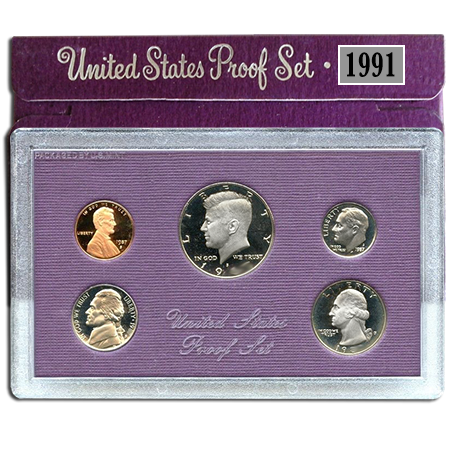 1991 S Proof Set