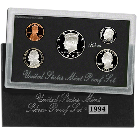 1994 S Silver Proof Set