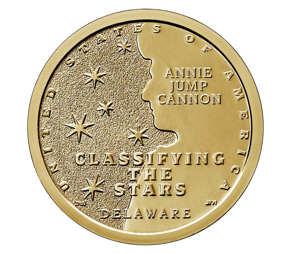 2019 P $1 American Innovation Dollar Delaware Golden Dollar Single Coin