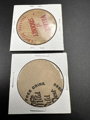 Wooden Nickel Collector's Lot Ormsby House Carson City & Bicentennial 1976