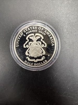 2013 5 Star Generals Copper Nickel Commemorative Proof Half Dollar Coin in Cap