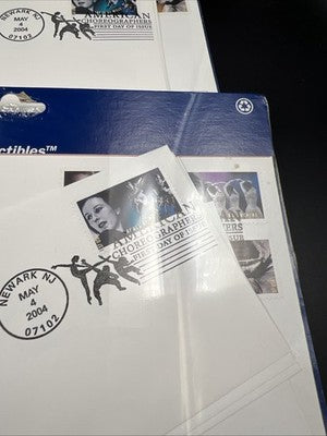 Lot of 3 USPS American Choreographers Stamped Letter Set - New Sealed