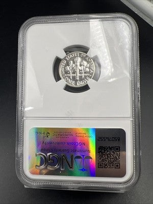 1953 P 10c Roosevelt Silver Dime Coin Proof NGC PF66 #009