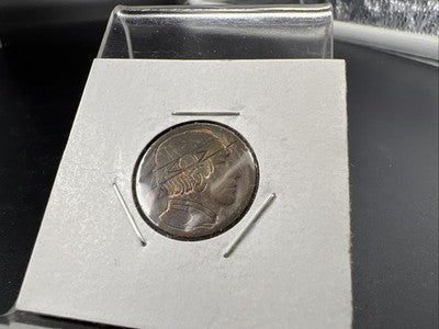 Hobo Buffalo Nickel Coin Modern Carving SKU#F