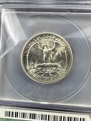1948 P 25C Washington Quarter Silver Coin MS67 ICG #117 Some Toning