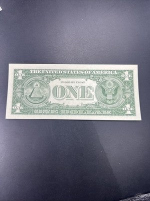 1957 A $1 One Dollar United States Silver Certificate Blue Seal Choice UNC #982