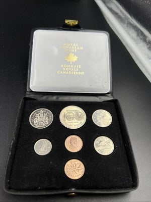 1974 Canada 7 Coin Set in Box Used