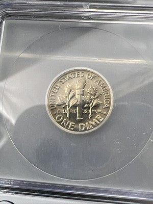 1966 10c SMS Roosevelt Copper Nickel Dime Coin MS68 ICG