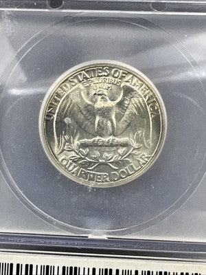 1948 P 25C Washington Quarter Silver Coin MS67 ICG #109