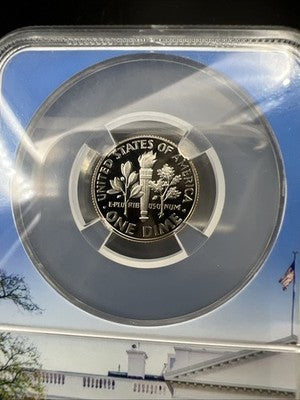 2025 S 10c Roosevelt Clad Proof Dime Coin PF70 UCAM NGC Roosevelt Holder #35